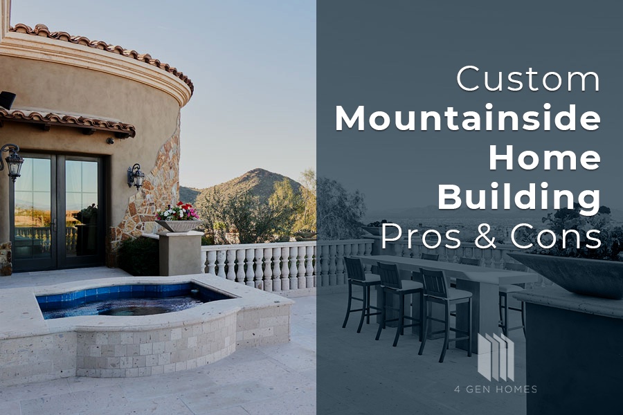 Custom Mountainside Home Building in AZ