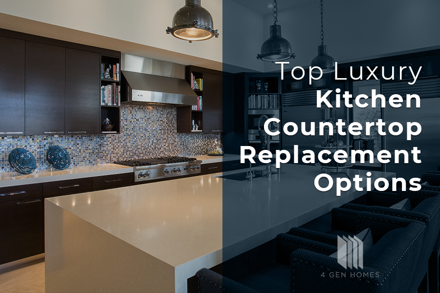 Luxury Kitchen Countertop Replacement Options